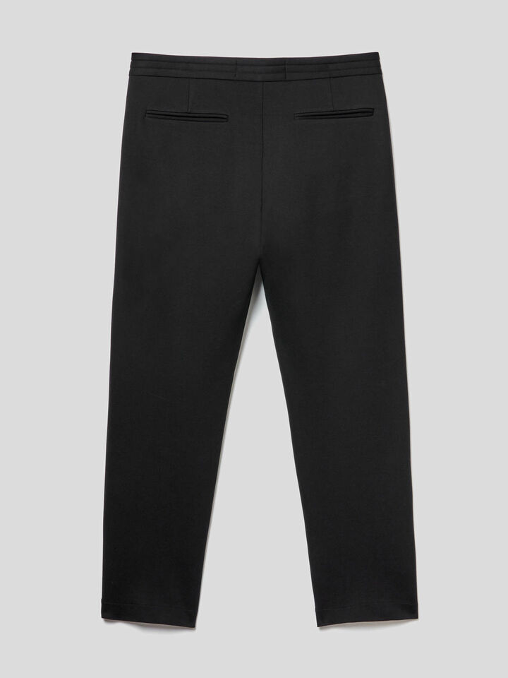 Trousers with drawstring Men image number 5